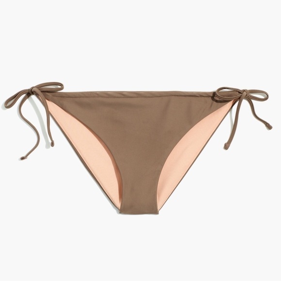 NWT Madewell String Bikini Bottoms Tan - Picture 3 of 6